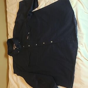Old Mill Men's Denim Button Down Shirt sz.XL
